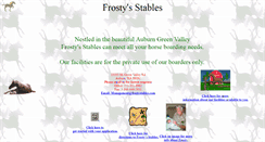 Desktop Screenshot of frostystable.com